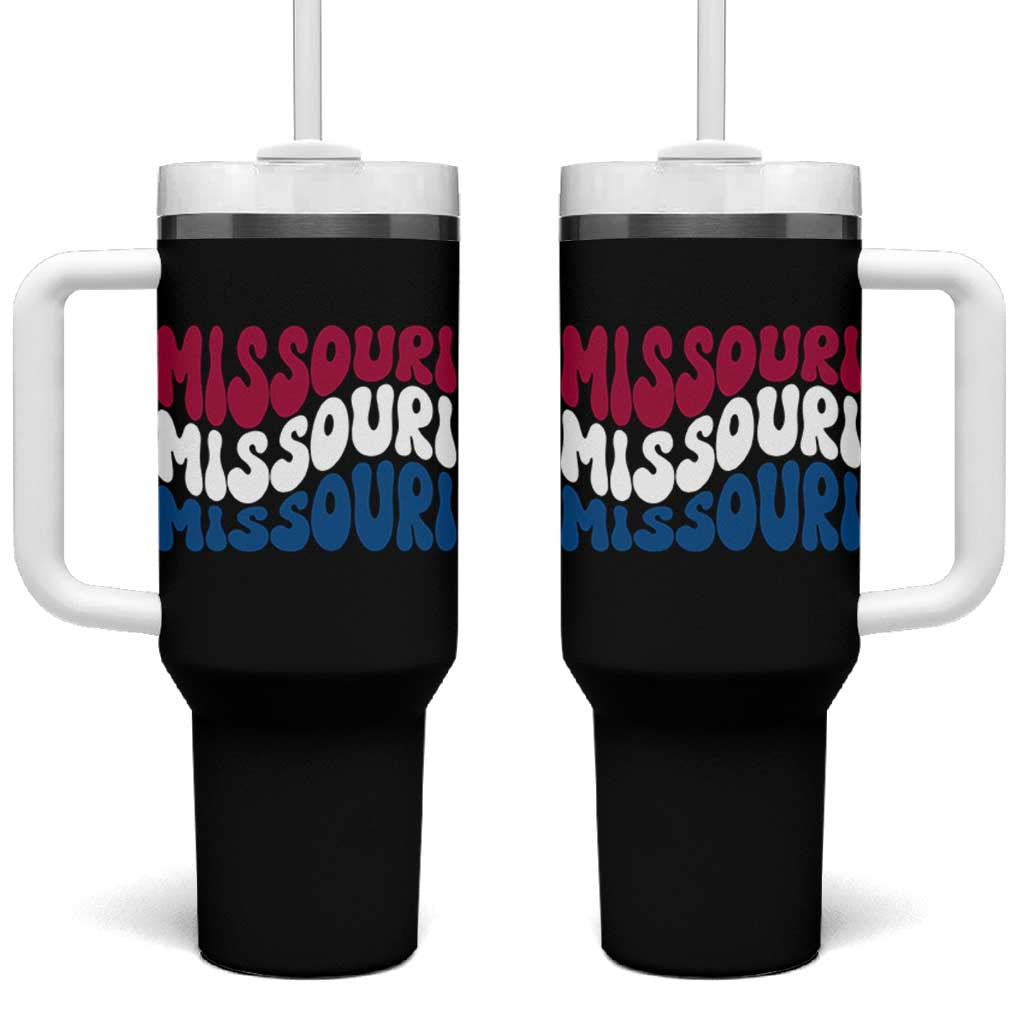 The Show Me State Pride Tumbler With Handle Gift For Missouri Lovers