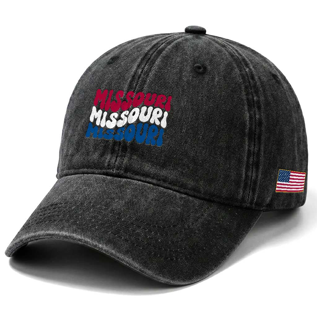 The Show Me State Pride Washed Cotton Baseball Cap Gift For Missouri Lovers