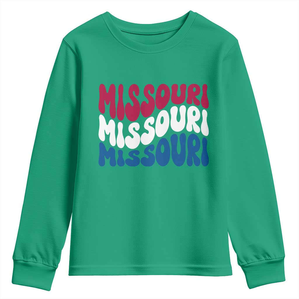 The Show Me State Pride Youth Sweatshirt Gift For Missouri Lovers