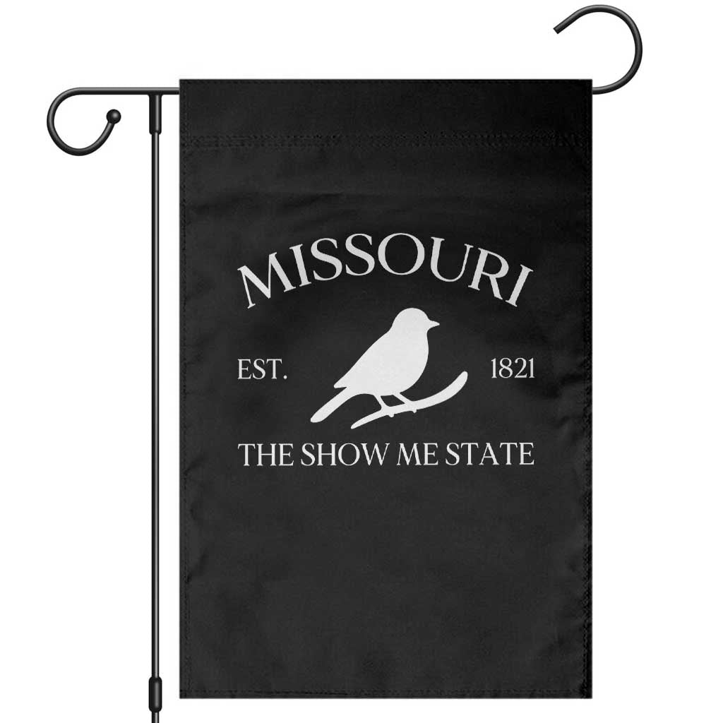 Vintage Blue Bird Missouri Garden Flag The Show Me State Pride