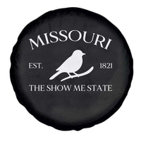 Vintage Blue Bird Missouri Spare Tire Cover The Show Me State Pride