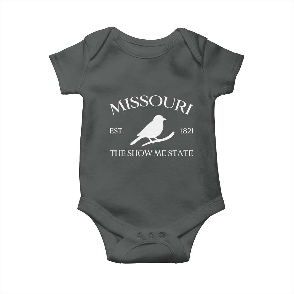 Vintage Blue Bird Missouri Baby Onesie The Show Me State Pride