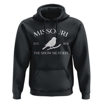 Vintage Blue Bird Missouri Hoodie The Show Me State Pride