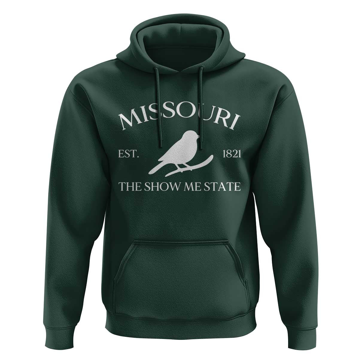 Vintage Blue Bird Missouri Hoodie The Show Me State Pride