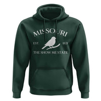 Vintage Blue Bird Missouri Hoodie The Show Me State Pride