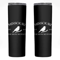 Vintage Blue Bird Missouri Skinny Tumbler The Show Me State Pride