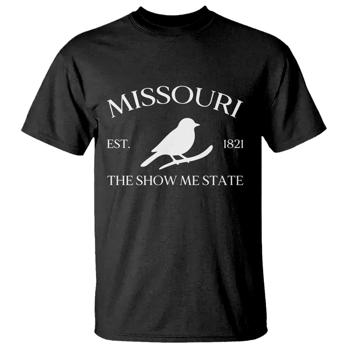 Vintage Blue Bird Missouri T Shirt The Show Me State Pride
