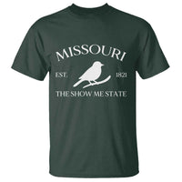 Vintage Blue Bird Missouri T Shirt The Show Me State Pride