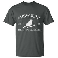 Vintage Blue Bird Missouri T Shirt The Show Me State Pride