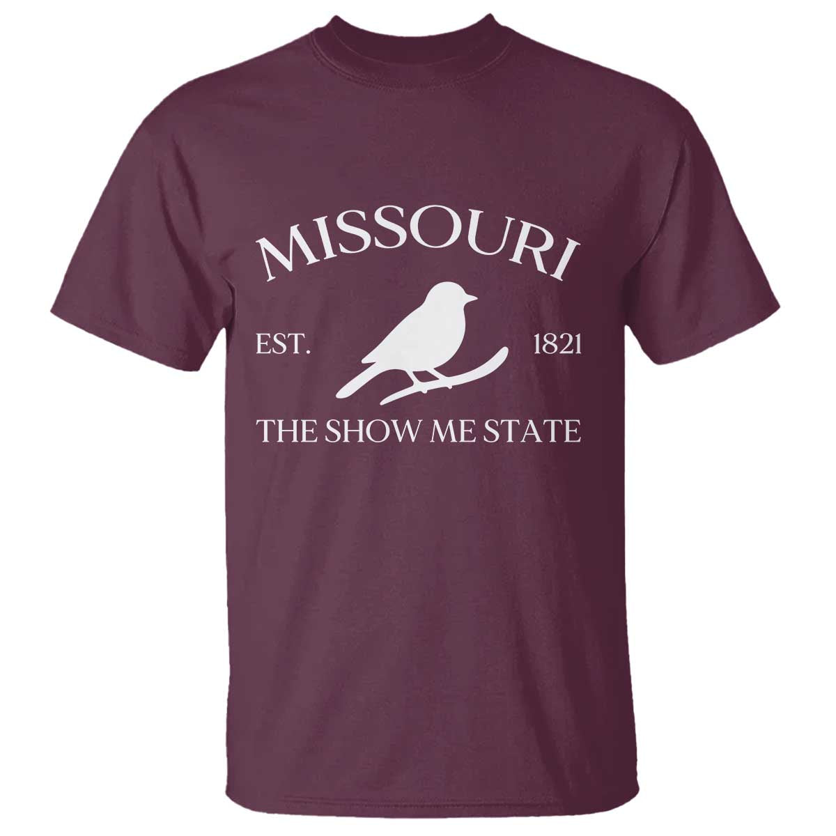 Vintage Blue Bird Missouri T Shirt The Show Me State Pride