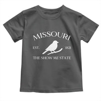 Vintage Blue Bird Missouri Toddler T Shirt The Show Me State Pride