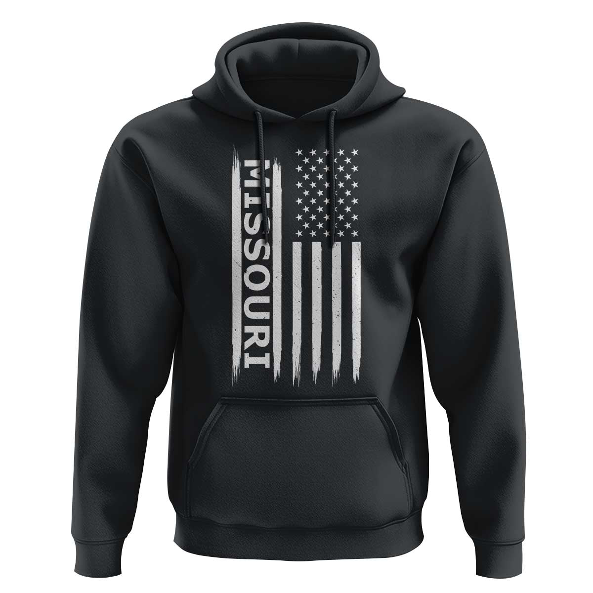 USA Flag Missouri State Pride Hoodie Missourian Pride