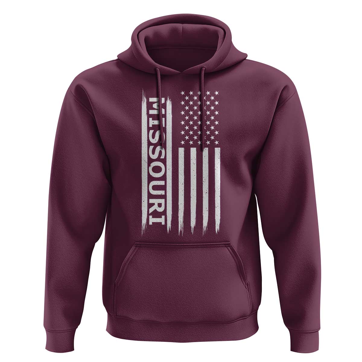 USA Flag Missouri State Pride Hoodie Missourian Pride