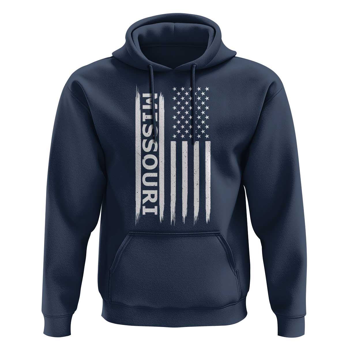 USA Flag Missouri State Pride Hoodie Missourian Pride