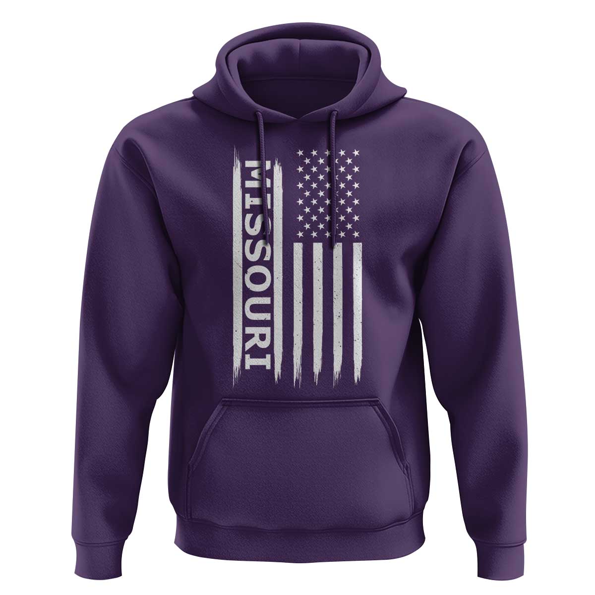 USA Flag Missouri State Pride Hoodie Missourian Pride