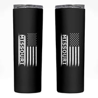 USA Flag Missouri State Pride Skinny Tumbler Missourian Pride