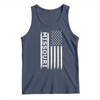 USA Flag Missouri State Pride Tank Top Missourian Pride