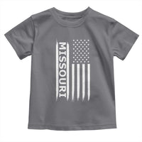USA Flag Missouri State Pride Toddler T Shirt Missourian Pride