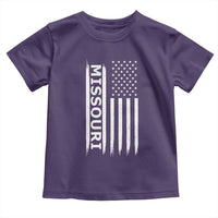 USA Flag Missouri State Pride Toddler T Shirt Missourian Pride