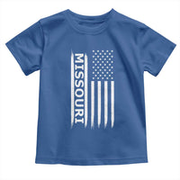 USA Flag Missouri State Pride Toddler T Shirt Missourian Pride