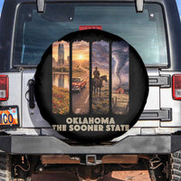 The Sooner State Pride Spare Tire Cover Gift for Oklahomans