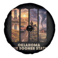 The Sooner State Pride Spare Tire Cover Gift for Oklahomans