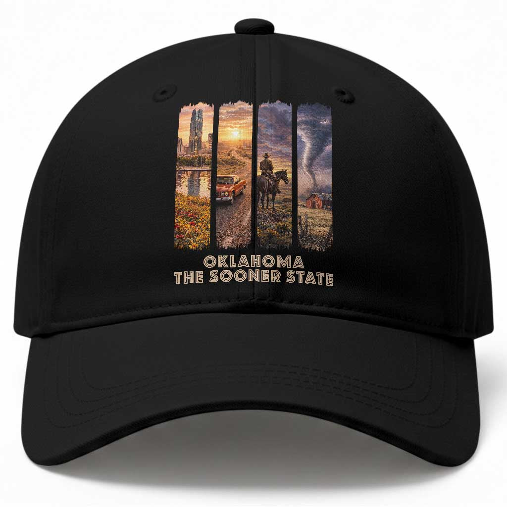 The Sooner State Pride Baseball Cap Gift for Oklahomans