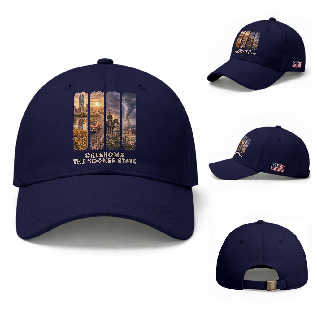 The Sooner State Pride Baseball Cap Gift for Oklahomans