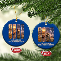 The Sooner State Pride Ceramic Ornament Gift for Oklahomans