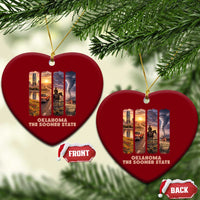 The Sooner State Pride Ceramic Ornament Gift for Oklahomans