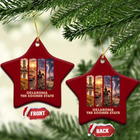 The Sooner State Pride Ceramic Ornament Gift for Oklahomans