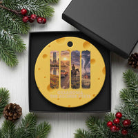 The Sooner State Pride Ceramic Ornament Gift for Oklahomans
