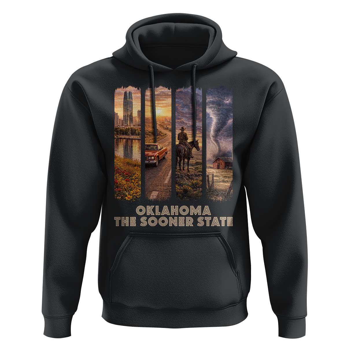 The Sooner State Pride Hoodie Gift for Oklahomans