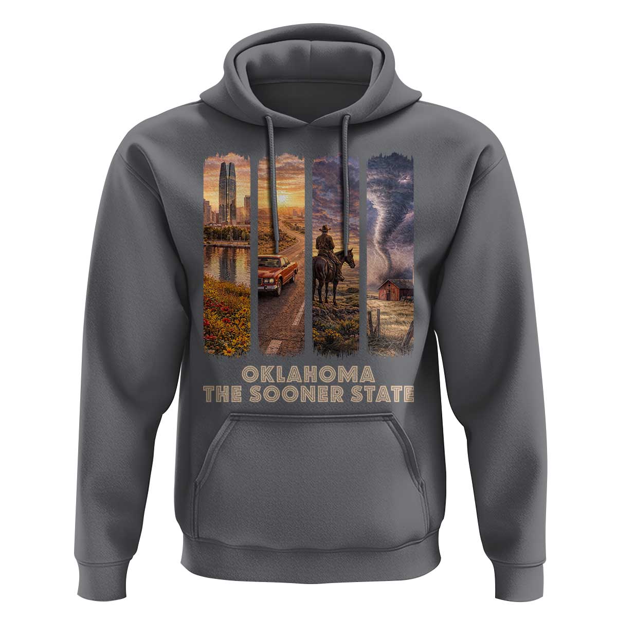 The Sooner State Pride Hoodie Gift for Oklahomans