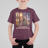 The Sooner State Pride T Shirt For Kid Gift for Oklahomans