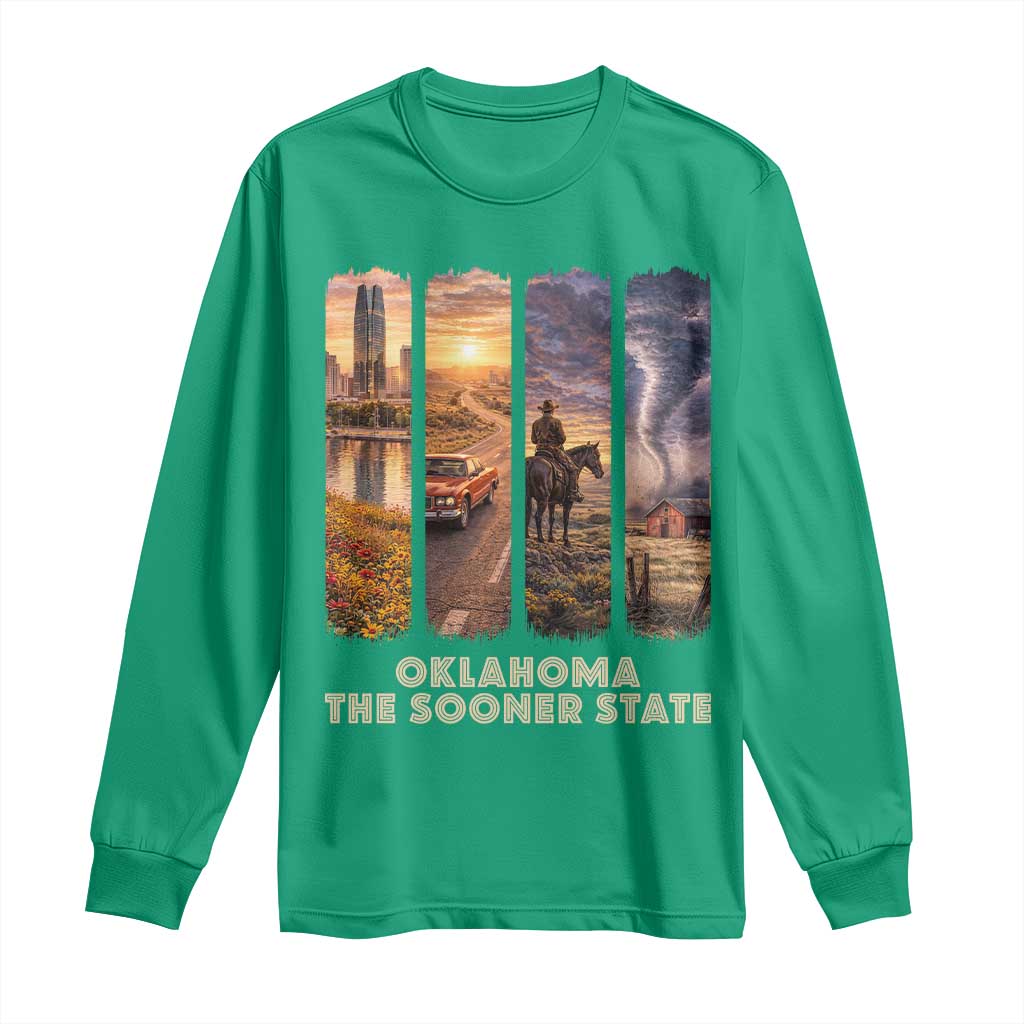The Sooner State Pride Long Sleeve Shirt Gift for Oklahomans