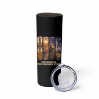 The Sooner State Pride Skinny Tumbler Gift for Oklahomans