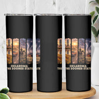 The Sooner State Pride Skinny Tumbler Gift for Oklahomans