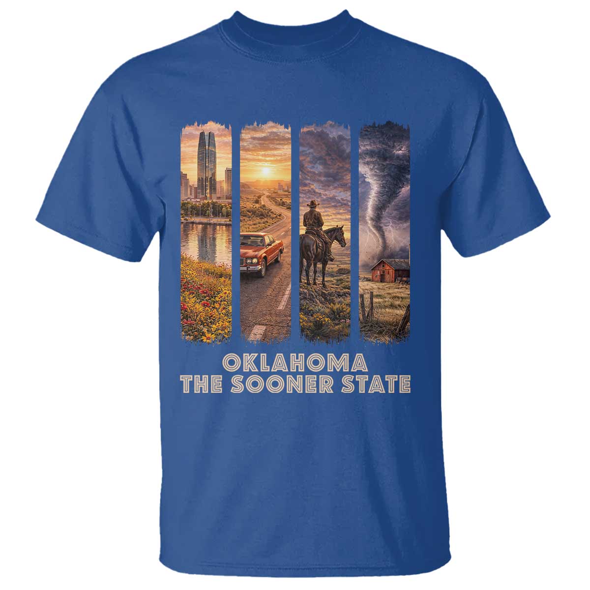 The Sooner State Pride T Shirt Gift for Oklahomans