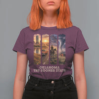 The Sooner State Pride T Shirt For Women Gift for Oklahomans