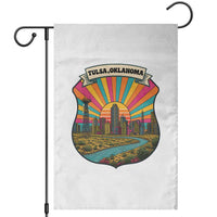 Route Highway 66 Tulsa Oklahoma Garden Flag Mother Road Travel Gift