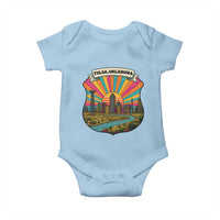 Route Highway 66 Tulsa Oklahoma Baby Onesie Mother Road Travel Gift