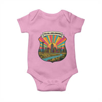Route Highway 66 Tulsa Oklahoma Baby Onesie Mother Road Travel Gift
