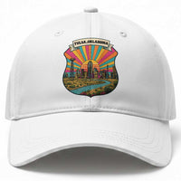 Route Highway 66 Tulsa Oklahoma Baseball Cap Mother Road Travel Gift