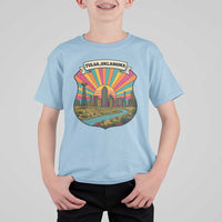 Route Highway 66 Tulsa Oklahoma T Shirt For Kid Mother Road Travel Gift