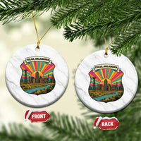 Route Highway 66 Tulsa Oklahoma Ceramic Ornament Mother Road Travel Gift