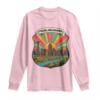 Route Highway 66 Tulsa Oklahoma Long Sleeve Shirt Mother Road Travel Gift