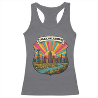 Route Highway 66 Tulsa Oklahoma Racerback Tank Top Mother Road Travel Gift