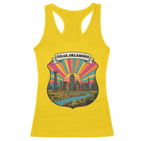 Route Highway 66 Tulsa Oklahoma Racerback Tank Top Mother Road Travel Gift
