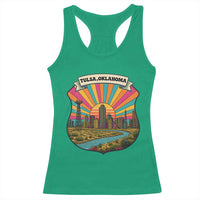 Route Highway 66 Tulsa Oklahoma Racerback Tank Top Mother Road Travel Gift